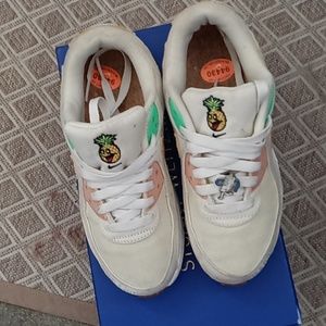 Nike happy pineapple sneakers